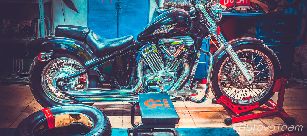 Ремонт мотоциклов в мастерской Бутовотим