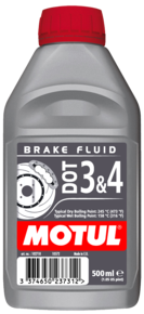 MOTUL DOT 3 & 4 Brake Fluid 0.5L