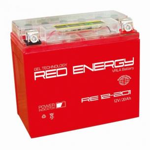Мото аккумулятор Red Energy RE 12201 / YTX20L-BS / YTX20HL-BS / YB16L-B / YB18L-A